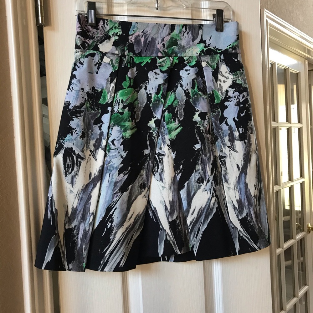 Milly Kayla Pleated Mini Skirt  Size 6